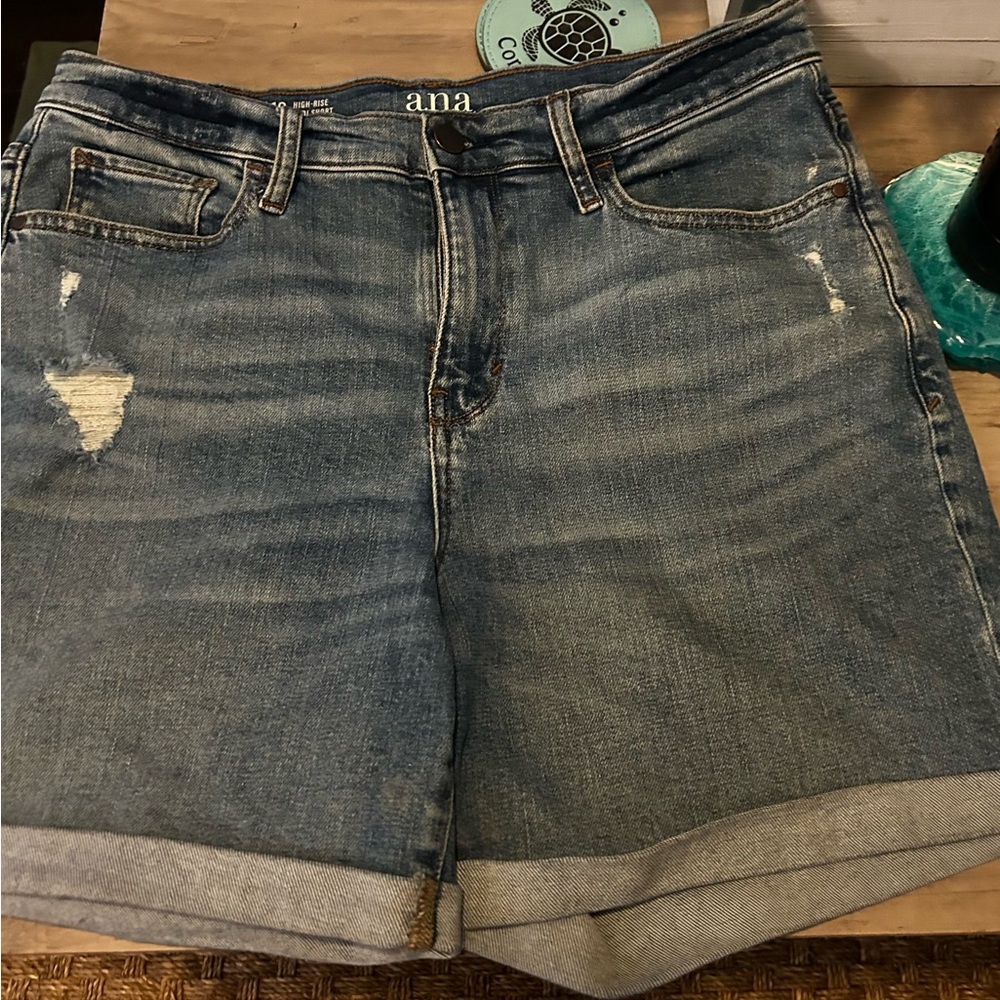 ANA midi jean shorts like new